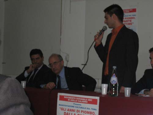 Manifestazione culturale UDC Gli anni di piombo, dalla parte delle vittime Manifestazione culturale UDC Gli anni di piombo, dalla parte delle vittime